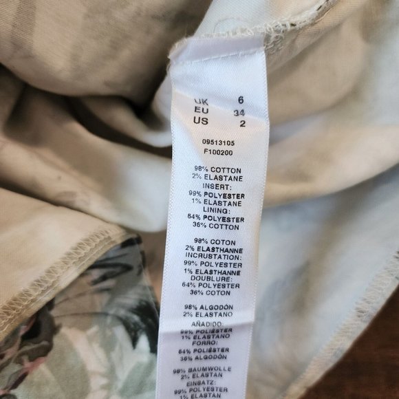 ASOS Floral Puff Sleeve Mini Dress - Picture 7 of 11